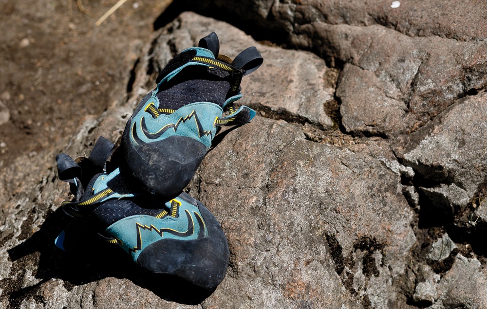 used rock climbing shoes